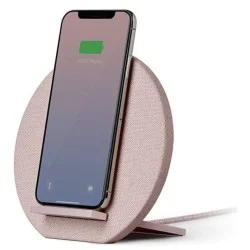 Native union dock wireless charger fabric - (online packaging) _ rose